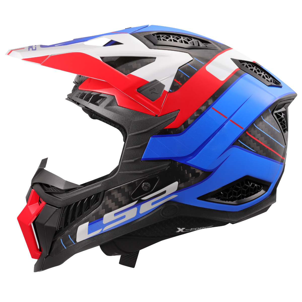 MX703 X-FORCE GALUO WHITE RED BLUE